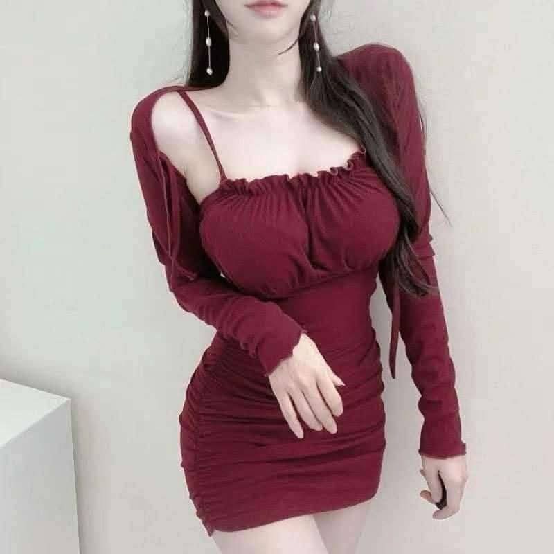 🍒2 in 1 Body Fit ဂါဝန်🍒